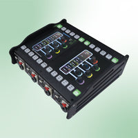 Angled view of Sonifex AVN-CU4 on green background