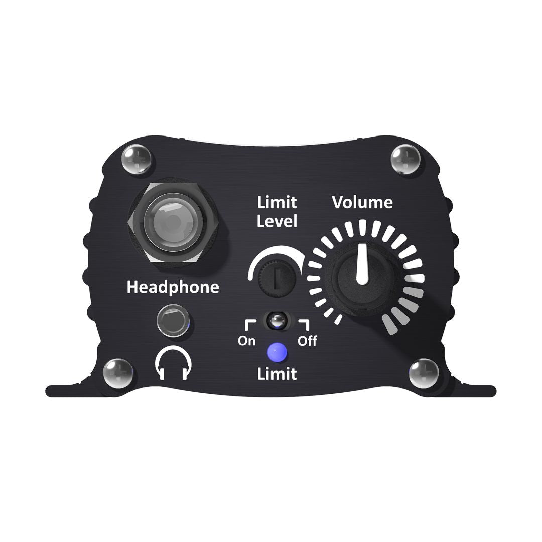 Front panel of Sonifex AVN-DIO03 on white background