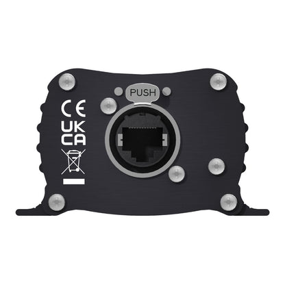 Rear panel of Sonifex AVN-DIO03 on white background