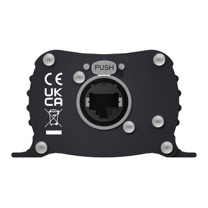 Rear panel of Sonifex AVN-DIO04 on white background