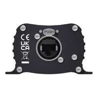 Rear panel of Sonifex AVN-DIO05 on white background