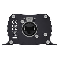 Rear view of Sonifex AVN-DIO06 on white background