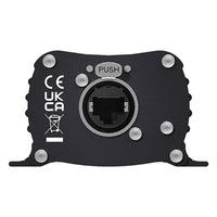 Rear panel of Sonifex AVN-DIO09 on white background