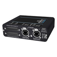 Angled rear view of Sonifex AVN-DIO19 on white background