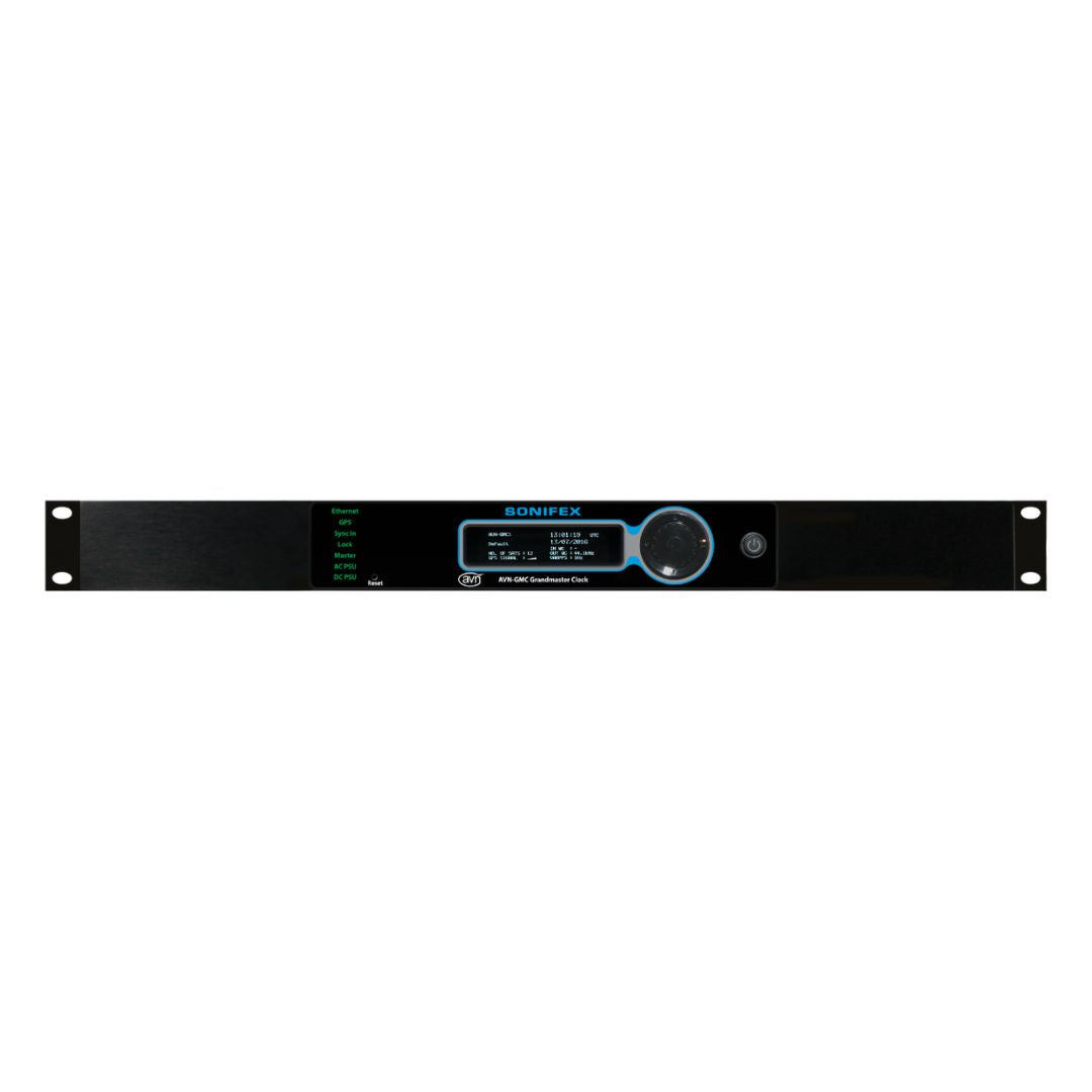 Front panel of Sonifex AVN-GMCOS on white background