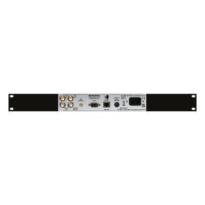 Rear panel of Sonifex AVN-GMCS on white background