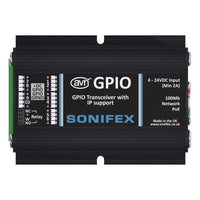 Top view of Sonifex AVN-GPIO on white background