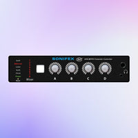 Front view of Sonifex AVN-MPPR on purple gradient background