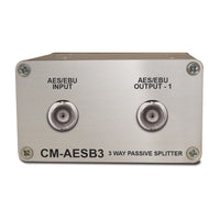 Front panel of Sonifex CM-AESB3 on white background