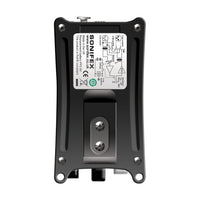 Rear view of Sonifex CM-BH4W on white background