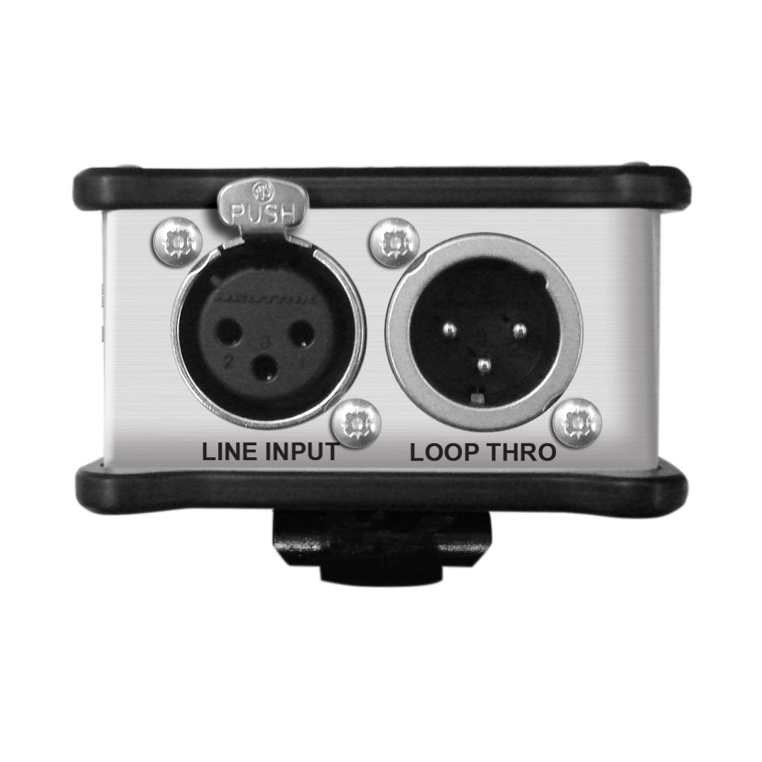 Bottom view of Sonifex CM-BHA on white background