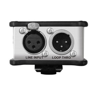 Bottom view of Sonifex CM-BHA on white background