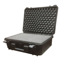 Opened Sonifex CM-TC2 on white background