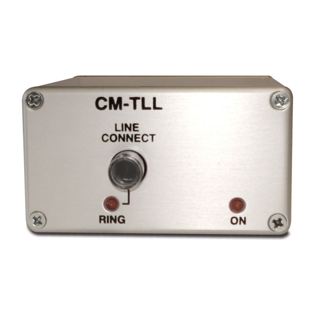 The front panel of a Sonifex CM-TLL DI box on white background