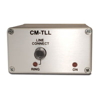 The front panel of a Sonifex CM-TLL DI box on white background