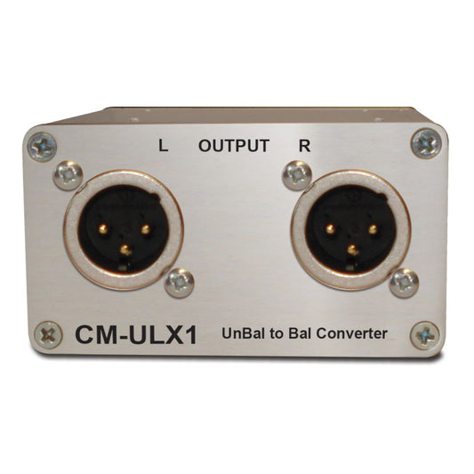 Front view of Sonifex CM-ULX1 on white background