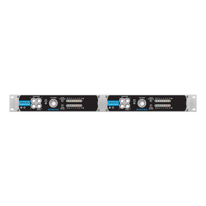 Front panel of Sonifex DHY-04T on white background