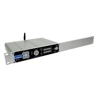 Angled shot of Sonifex DHY-04V Rack Mounted on white background