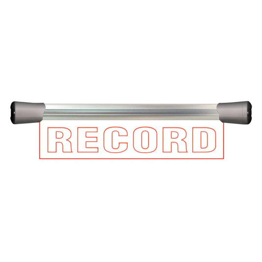 Front view of Sonifex LED Single Flush Mount Sign (15.8") RECORD on white background