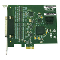 Front view of Sonifex PC-AUR44 on white background