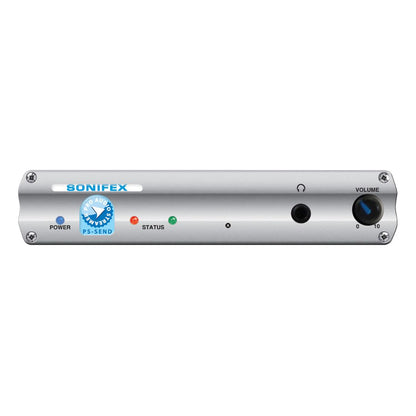 Front panel of Sonifex PS-SEND on white background