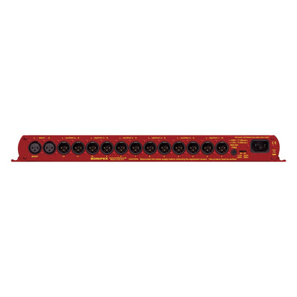 Rear panel of Sonifex RB-DA6G on white background