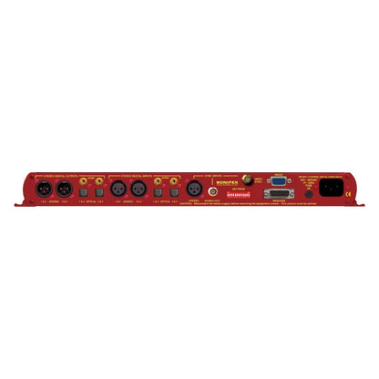Rear view of Sonifex RB-DD4 on white background