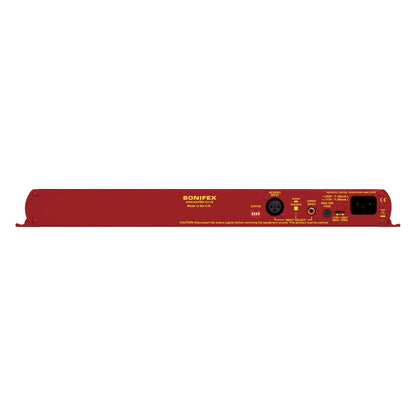 Rear panel of Sonifex RB-DHD6 on white background