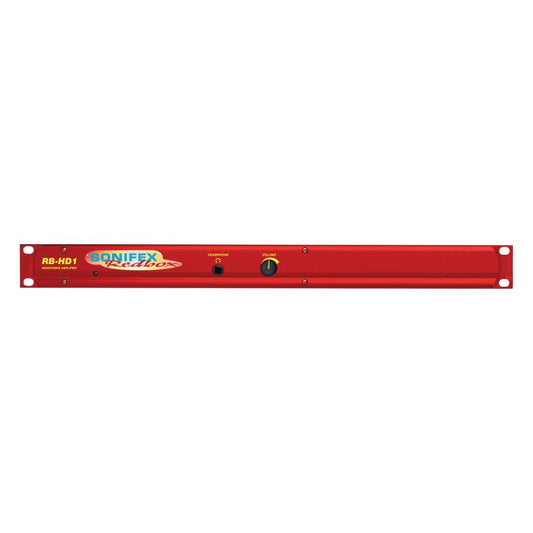 Front panel of Sonifex RB-HD1 on white background