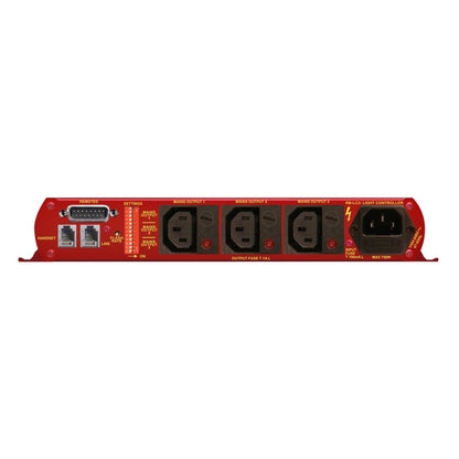 Rear view of Sonifex RB-LC3 on white background