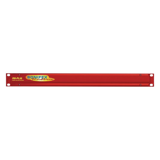 Front view of Sonifex RB-PLI6 on white background