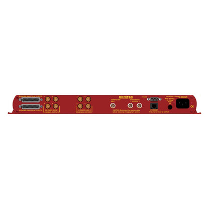 Rear view of Sonifex RB-VHDMA8 on white background