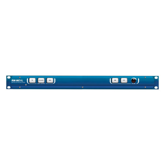 Front view of Sonifex RM-MC1L on white background