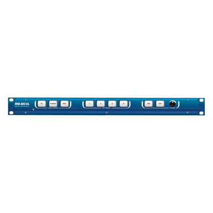 Front panel of Sonifex RM-MC4L on white background