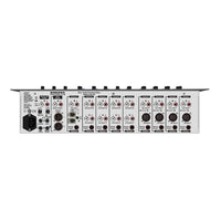 Rear view of Sonifex S0v2 Digital/Analog Radio Broadcast Mixer on white background