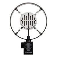 Front view of Sontronics CORONA Live Vocal Dynamic Microphone on white background
