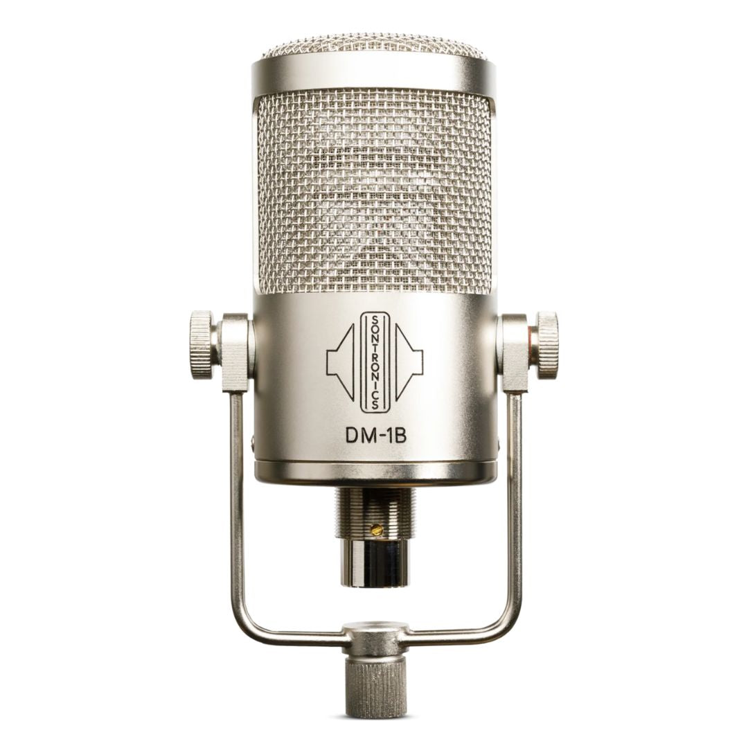 Front view of Sontronics DM-1B Large-Diaphragm Condenser Microphone on white background