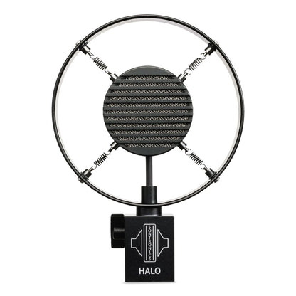 Front view of Sontronics HALO Dynamic Microphone for Guitar Amps on white background