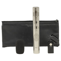 Inclusions of Sontronics STC-1 Small-Diaphragm Condenser Microphone Silver on white background