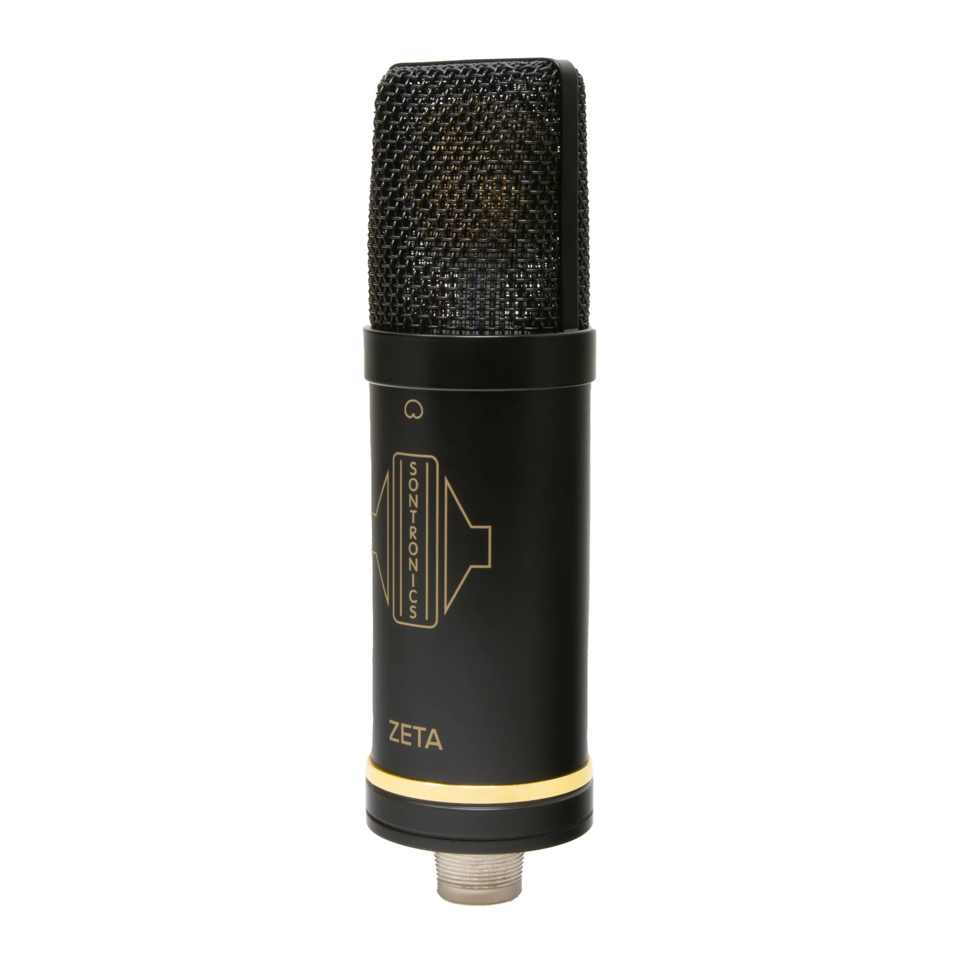 Angled view of Sontronics ZETA JFET Condenser Microphone on white background