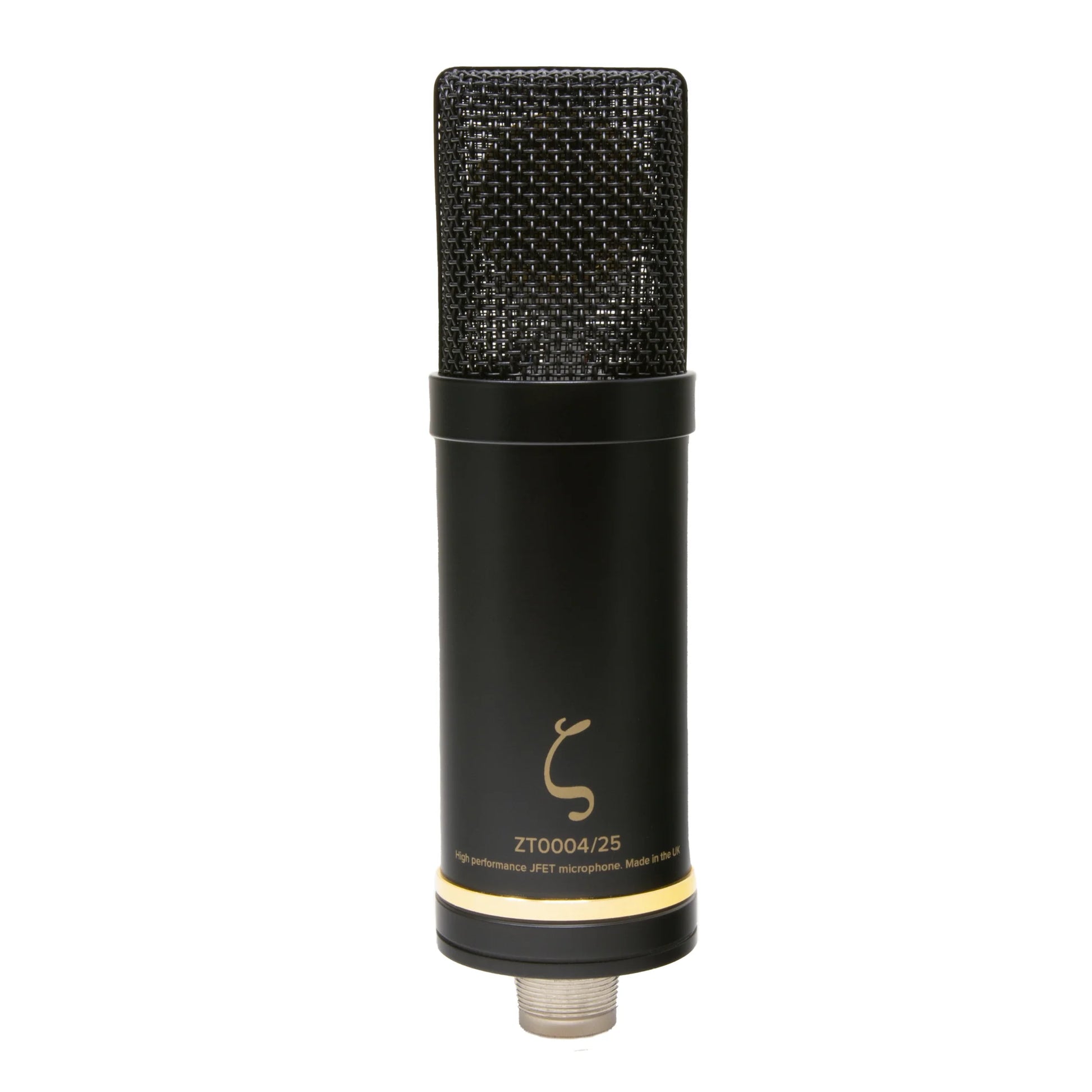 Rear view of Sontronics ZETA JFET Condenser Microphone on white background