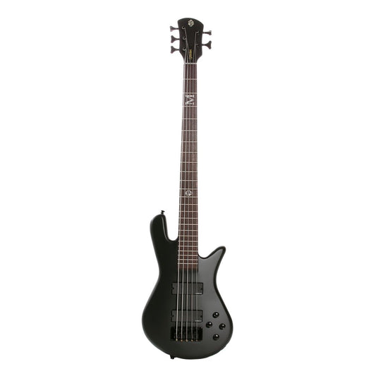 Front view of Spector MK-5 Pro Mike Kroeger Signature Bass Guitar on white background