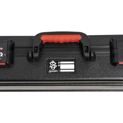 Close up view of Spector NS Bass Flight Case Handle on white background