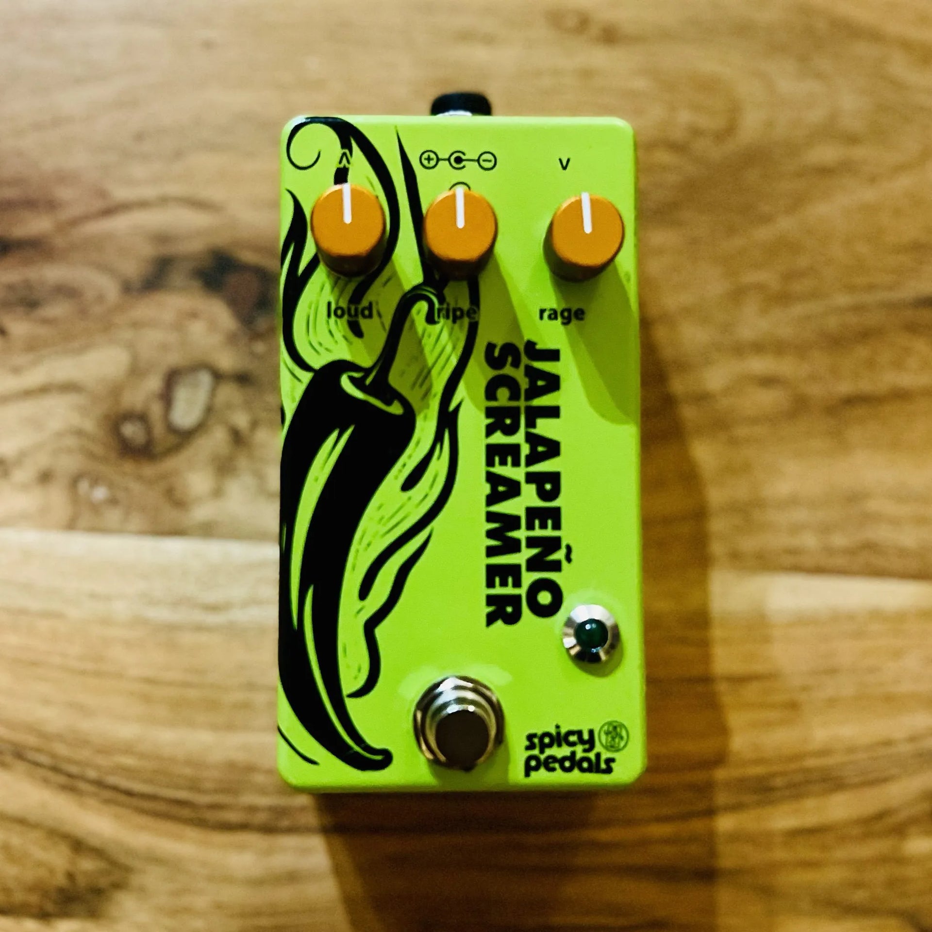 screamer pedal Spicy Pedals Jalapeno Screamer Verde Pedal – DeathCloud