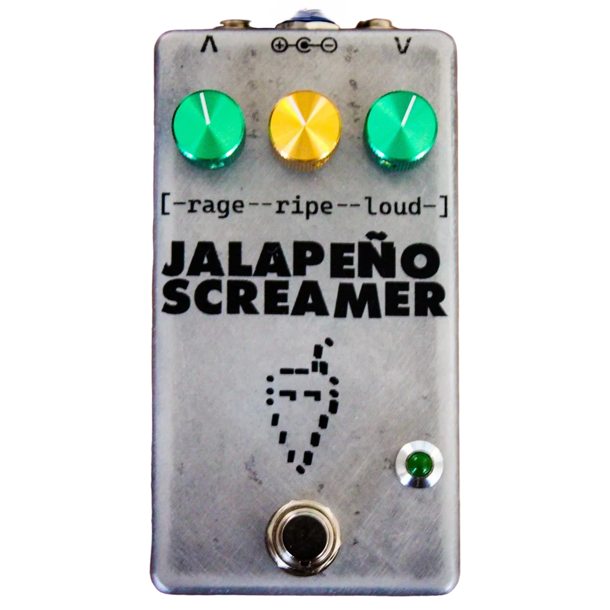 Spicy Pedals Jalapeno Screamer Vintage Overdrive Pedal