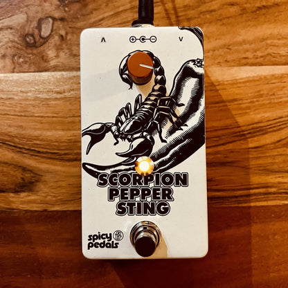 Spicy Pedals Scorpion Pepper Sting Pedal