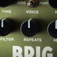 Close up view of Strymon Brig