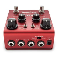 Rear view of Strymon Compadre on white background