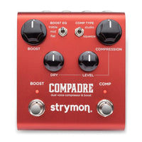 Front view of Strymon Compadre on white background
