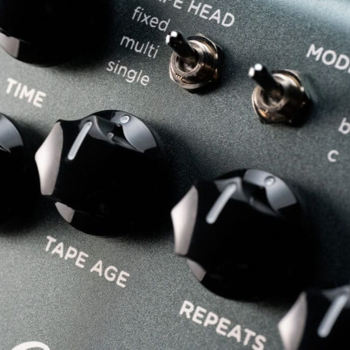 el capistan delay pedal Strymon V2 dTape Echo Crankbrothers Fahrradladen Freiburg Wiehre Dekor:Clear Wakasagi factory echo machine